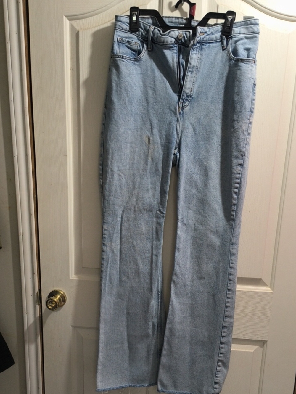 Old Navy Light Blue Flare Jeans